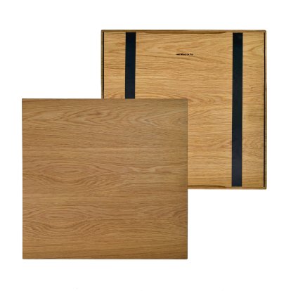 Wooden Overlay for USM Haller Shelves, size M, 50 cm x 50 cm, Oak, naturally oiled