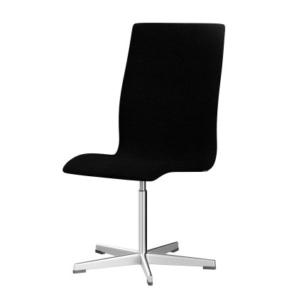 Oxford Office Swivel Chair, Without armrests, Middle-high back, Fixed base, Hallingdal 65, 180 - Charcoal