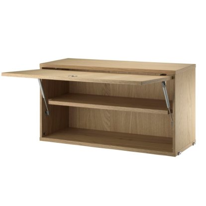 String System Cabinet With Flip Door, W 78 cm / Oak
