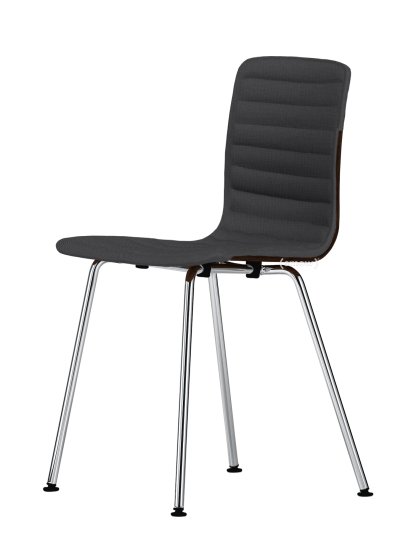 HAL Ply Tube, Dark oak, Chrome-plated, Plano dark grey