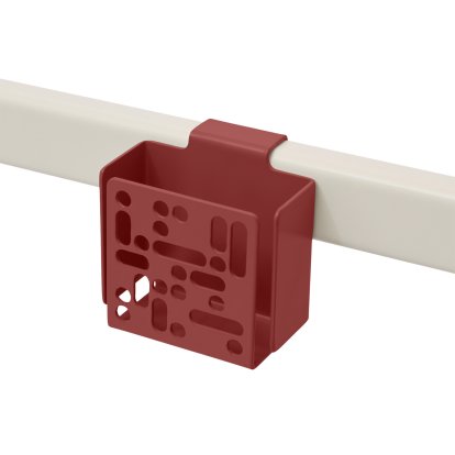 Remote Box Mount, Burning red