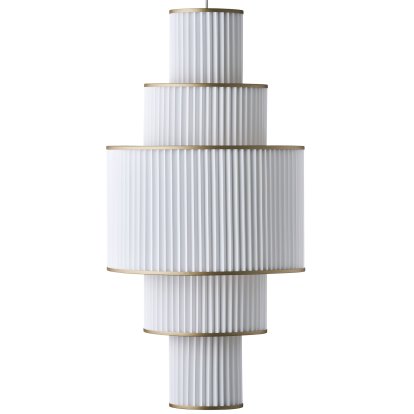 Plivello Pendant Lamp, H 97 x Ø 48 cm, White