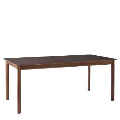Patch Dining Table, Oiled walnut / Fenix Cacao Orinoco
