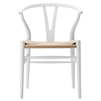 CH24 Wishbone Chair Soft Colours, Soft White