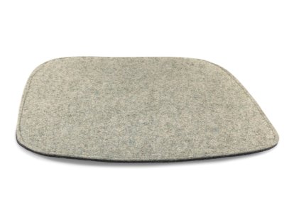Seat Pad for Eames Armchairs, With upholstery, Light grey melange (warm)