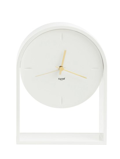 L'Air du Temps Table Clock, White