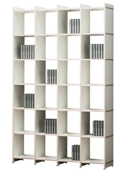 Mocoba Shelf with Tops 33, 6 elements (222 cm), 4 elements (142 cm)