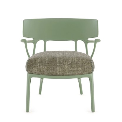 A.I. Lounge Chair, Texture, Green / grey