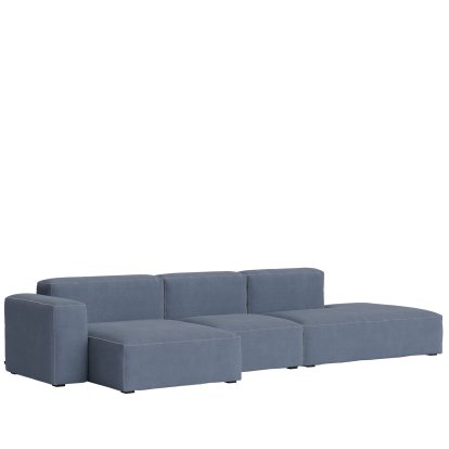 Mags Soft Sofa Combination 4, Left armrest, Linara 198 - blue