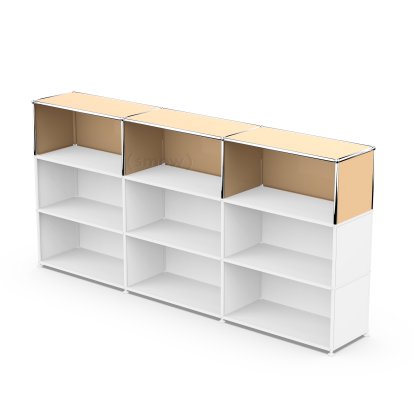 USM Haller Extension Kit Vertical 3, USM beige, 35 cm