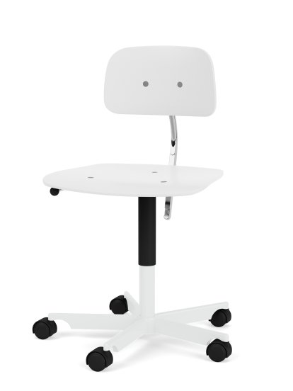 Kevi 2533 Swivel Chair, A / 38 - 51 cm, Snow, Snow