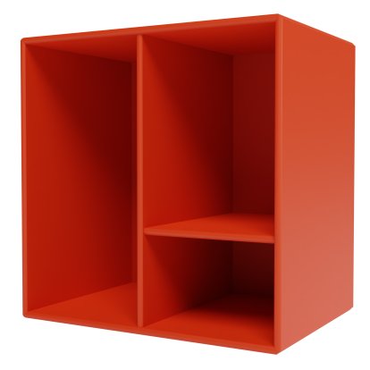 Montana Mini Shelf, Module with shelves, Rosehip