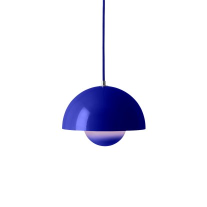 Flowerpot VP1 Pendant Lamp, Cobalt blue