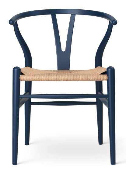 CH24 Wishbone Chair Soft Colours, Soft Blue