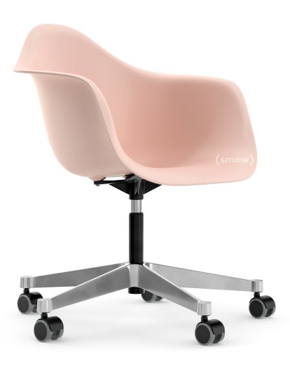 Eames Plastic Armchair RE PACC, Pale rose, Without upholstery, Without upholstery