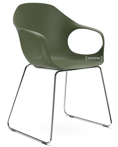 Elephant Sledge, Olive green, Chrome-plated Steel