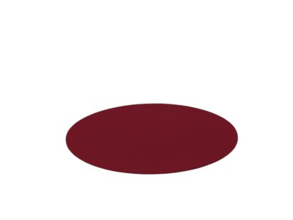 Felt Coasters for Componibili, 1, Round, ø 30 cm, 009 red
