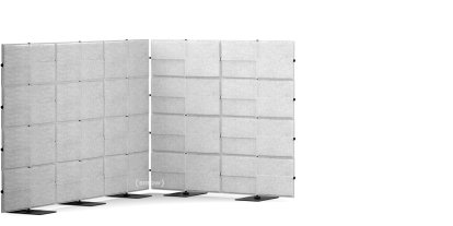 USM Privacy Panels Acoustic Corner, 1,50 m (2 elements), 1,44 m (4 elements), 2,25 m (3 elements), Light grey