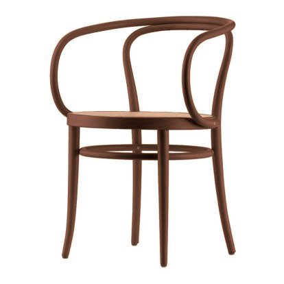 209 / 210 Chair, Walnut stained beech, Cane work seat, natural (209)