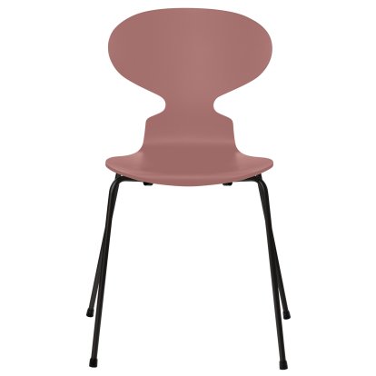 Ant Chair 3101, Lacquer, Wild rose, Black