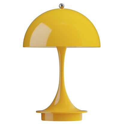 Panthella 160 Portable Lamp, Yellow