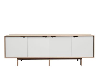 S1 Sideboard, Soaped oak - White