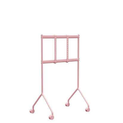 Moon Rollin TV stand, Light, Bubble gum