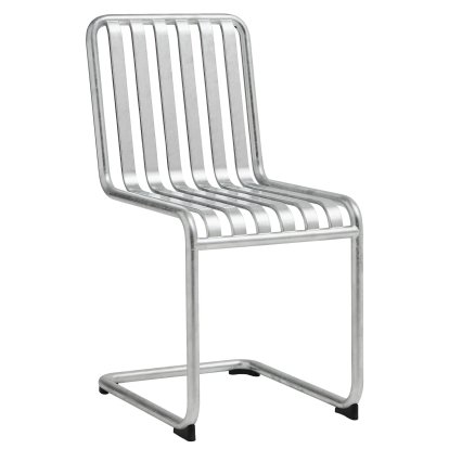 Palissade Cantilever Chair, Hot galvanized, Without armrests