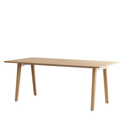 New Modern Dining Table Rectangular, Wood, 190 x 95 cm