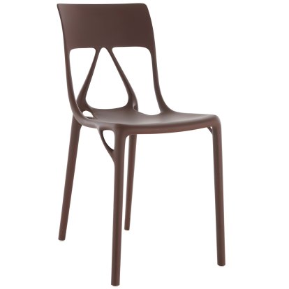 A.I. Lite Chair, Mocha brown