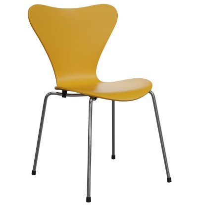 Series 7 Chair Verner Panton 100 Edition, Yellow