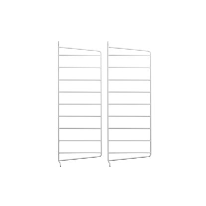 String System Wall Panel, Set of 2, 50 x 20 cm, White