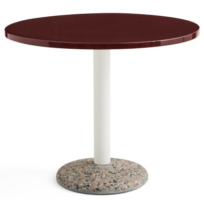Ceramic Table, Bordeaux ceramic, Ø 90 cm