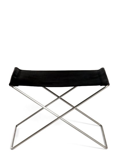 Ox Stool, Black, Stainless steel