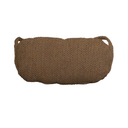 Hive Neck Cushion , Rise - Umber brown