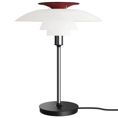 PH 80 Table Lamp, Opal white / high lustre chrome plated