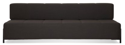 Daybe Sofa Bed, Without armrest, Brusvik 08 - dark grey