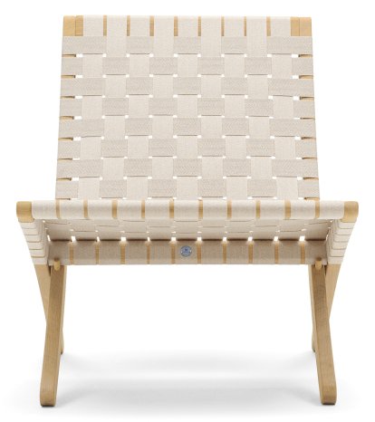 MG501 Cuba Chair, Oiled oak, Nature belts