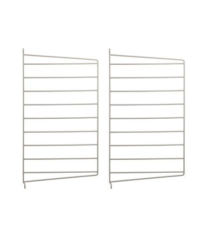String System Wall Panel, Set of 2, 50 x 30 cm, Beige