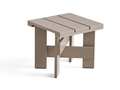 Crate Low Table, London fog lacquered pine