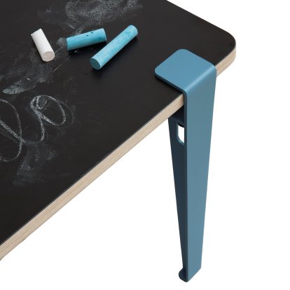 Tiptoe Children's Table, Slate Vice Versa, Whale Blue