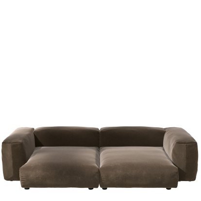 Vetsak Sofa Set 2, XL, Suave - Espresso, Without cushion