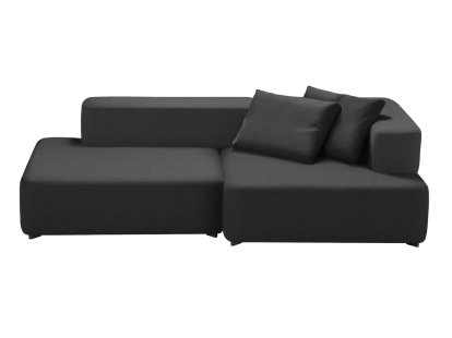 Alphabet Sofa, Right armrest, Christianshavn 1172 - Grey Uni