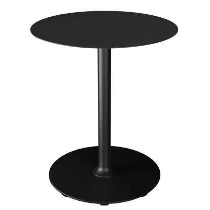 Pico Table, Black, Round (Ø 64 cm), Round