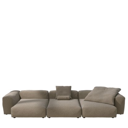 Vetsak Sofa Set 5, Loop loop - Taupe, With cushions