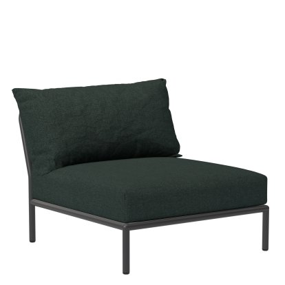 Level 2 Lounge Chair, Dark grey, Alpine