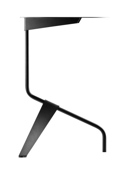 K5 Side Table, K5C: Ø 40 x H 60 cm, Black