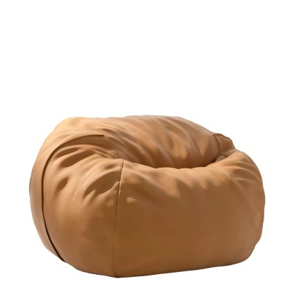 Vetsak Beanbag, M (H 70 x Ø 110 cm), Leather - Brown