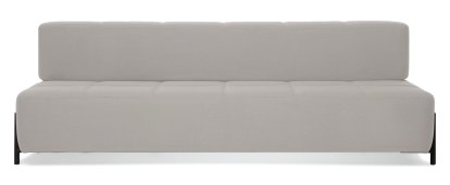 Daybe Sofa Bed, Without armrest, Brusvik 02 - warm light grey