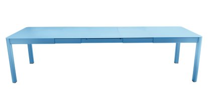 Ribambelle Table, L 149/299 x W 100 cm, Maya blue